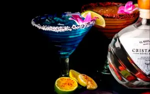 Cocktails from the bar
