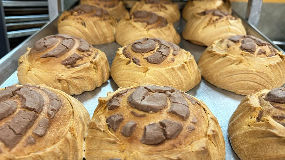 Tray of Mexican pastries