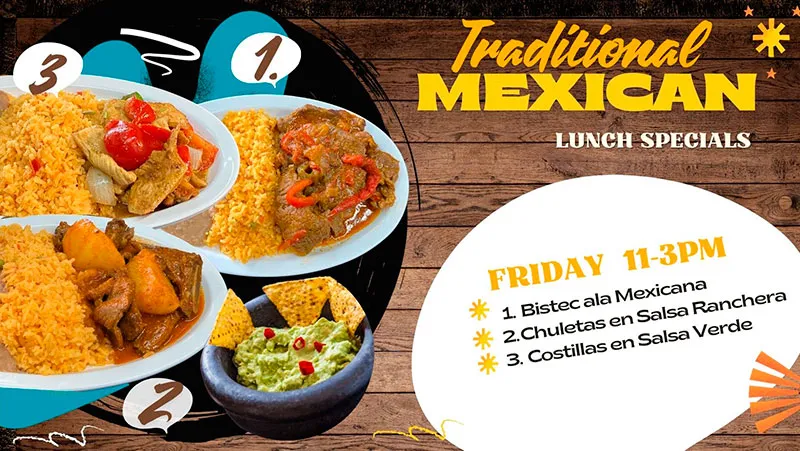 Friday lunch special