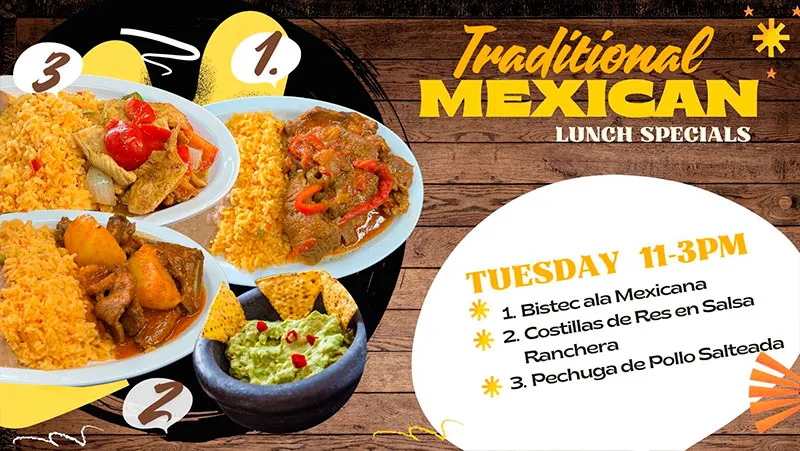 Tuesday lunch special