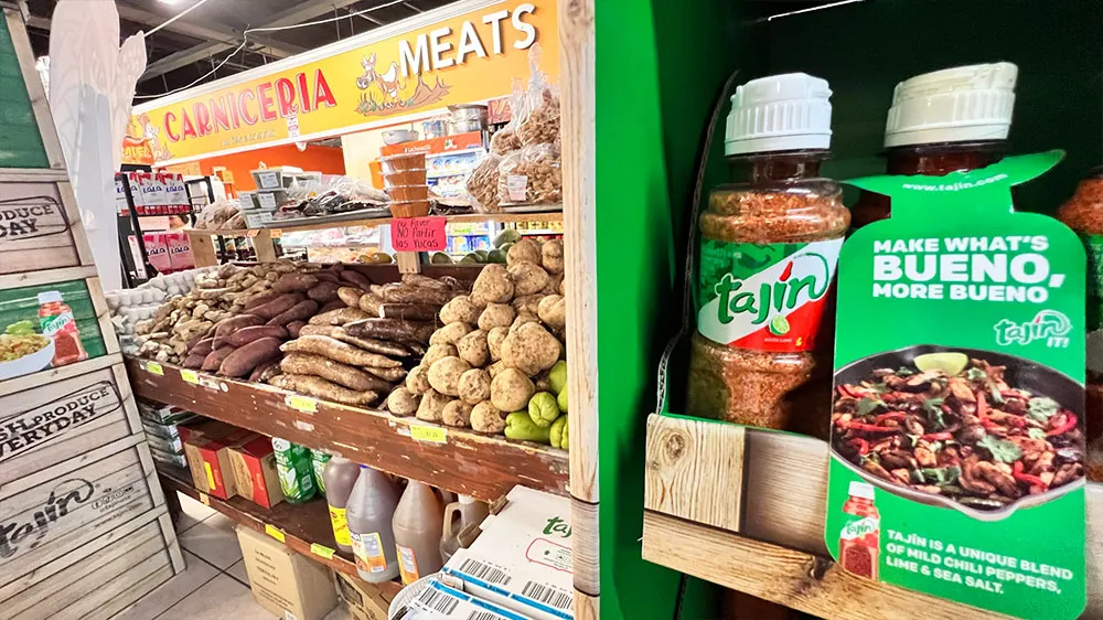 Packaged Latin American staples