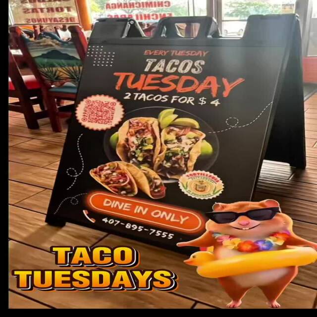 🌮🔥 ¡TACO TUESDAY TODO EL DÍA! 🔥🌮En Tortillería Restaurant El Progreso los martes se disfrutan mejor 😎💥 2 TACOS por SOLO $4 💥
📅 Todos los martes – TODO EL DÍAPerfectos para lunch, cena o ese antojito que no puede esperar 🤤🌮
¡Ven con hambre y sal feliz!📍 Azalea Park – Orlando
📞 Llámanos: (407) 277-3942
Visítanos online aquí 👉
https://tortilleriarestaurantelprogreso.com/restaurant📦 Disponible "DINE-IN  ONLY"  visitanos y aprovecha!
🚀 Ordena en línea y evita la esperaEtiqueta a tu taco crew 👇🔥#TacoTuesday #2Por4 #TacosEnOrlando #TortilleriaRestaurantElProgreso #AzaleaParkEats #OrlandoFoodies #ComidaMexicana #MartesDeTacos 🌮🔥